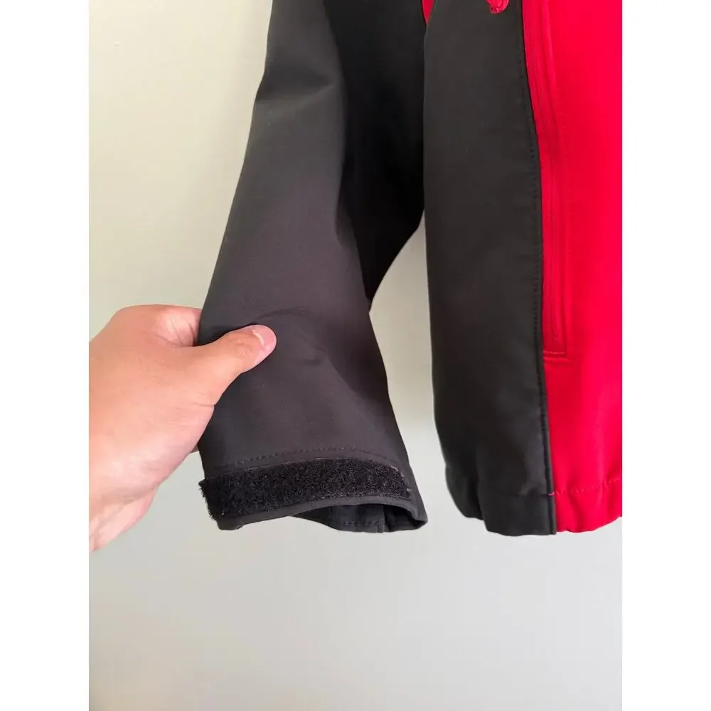 The North Face | Red/Black Pamir Windstopper Jacket Softshell Outdoors Zip-Up